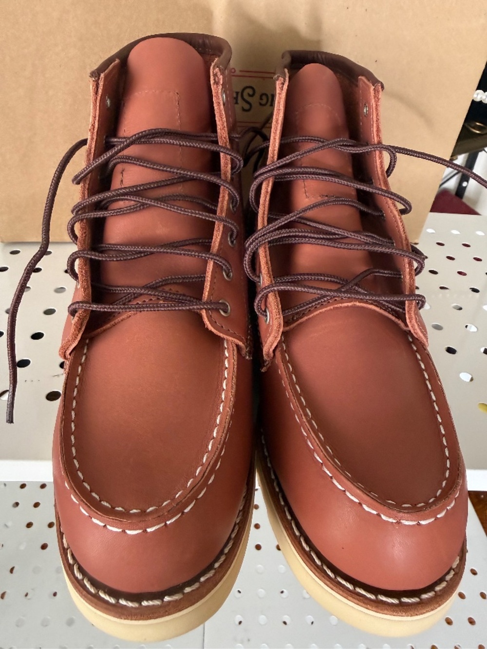 Red Wing Classic 6" leather Moc Boots New